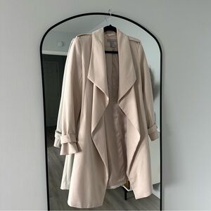H&M | Cream Waterfall Elegant Jacket